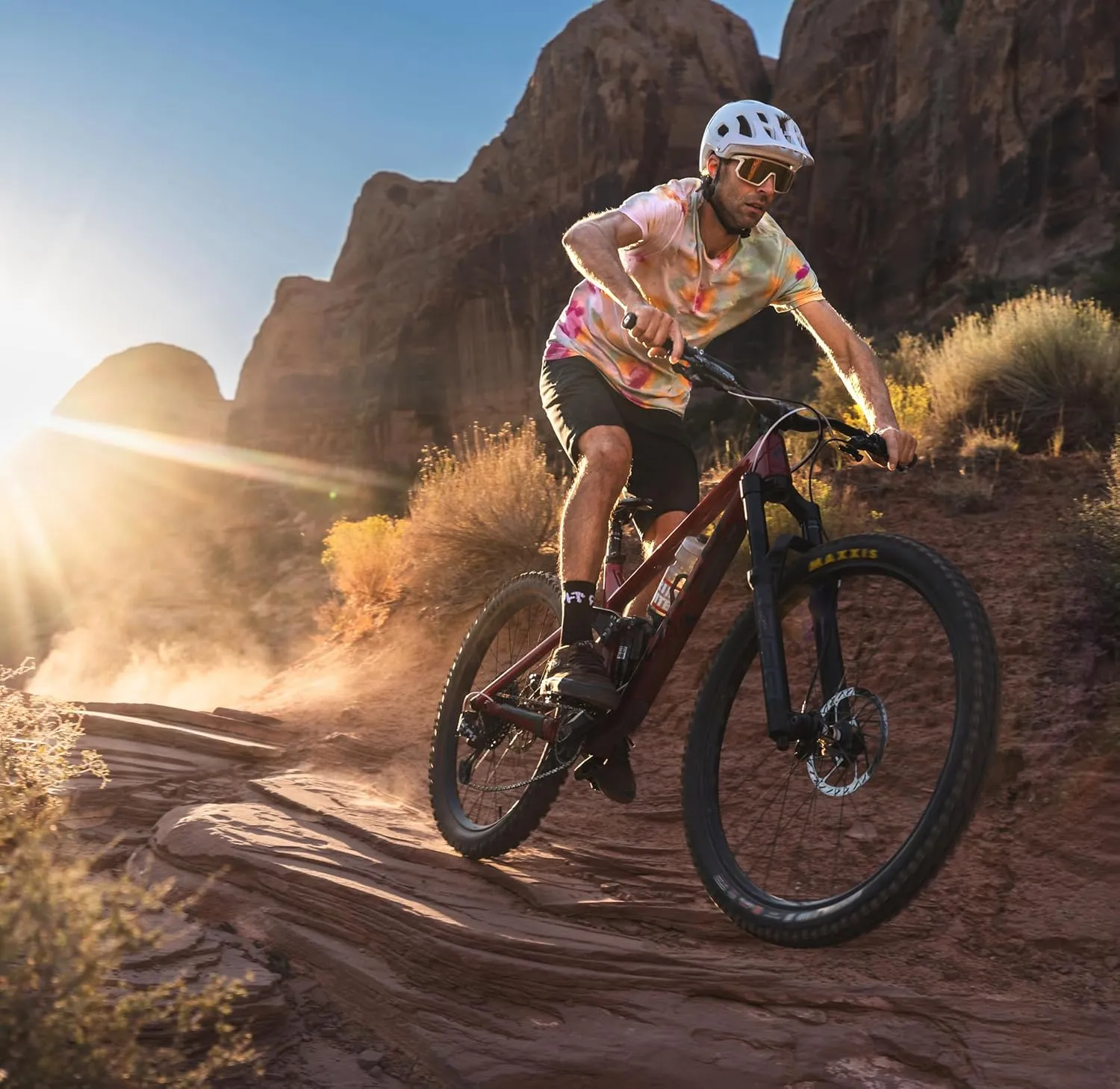 Tifosi Moab Cycling Glasses - Ideal For Cycling (Gravel, MTB & Road), Baseball & Pickleball - Shatterproof Polycarbonate Lens