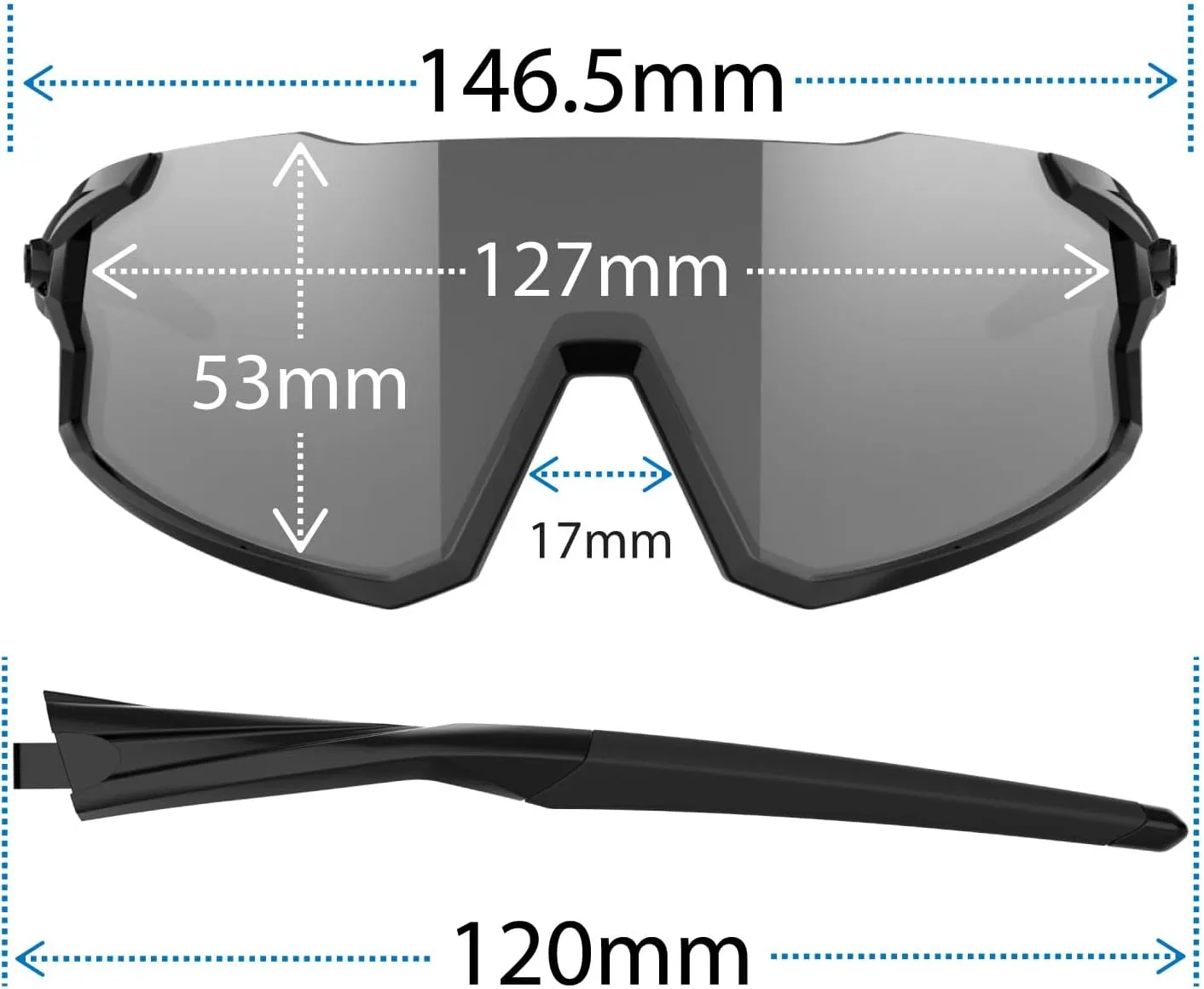 Tifosi Optics Stash Sunglasses - Ideal For Cycling (Gravel, MTB & Road), Baseball, Softball & Pickleball
