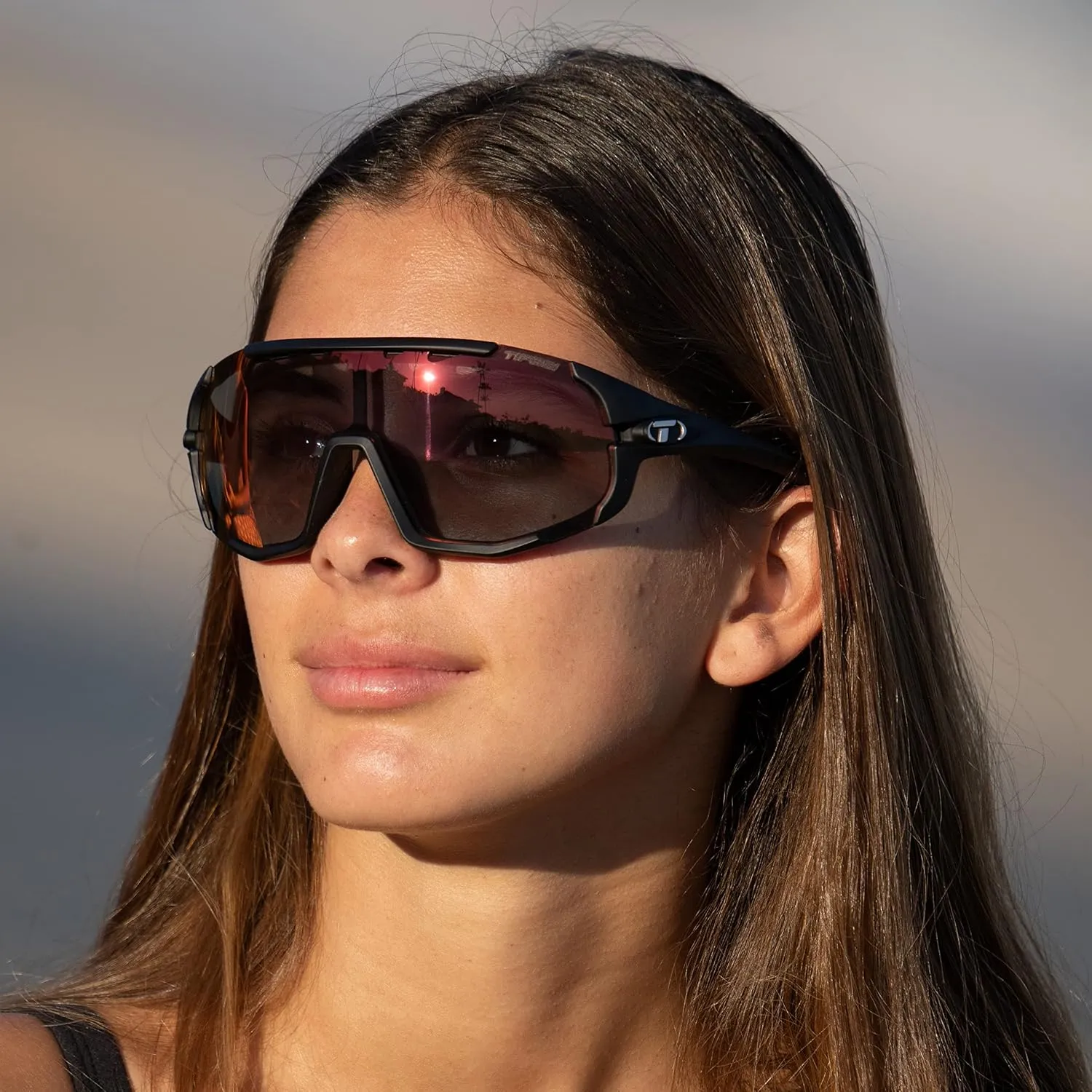 Tifosi Sledge Cycling Sunglasses Unisex w/Interchange & Photochromic Lens Options-For Road, Gravel, MTB & Baseball