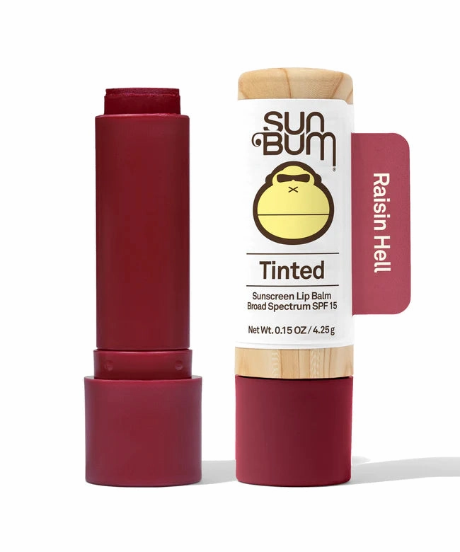TINTED SPF 15 LIP BALM - RAISIN HELL
