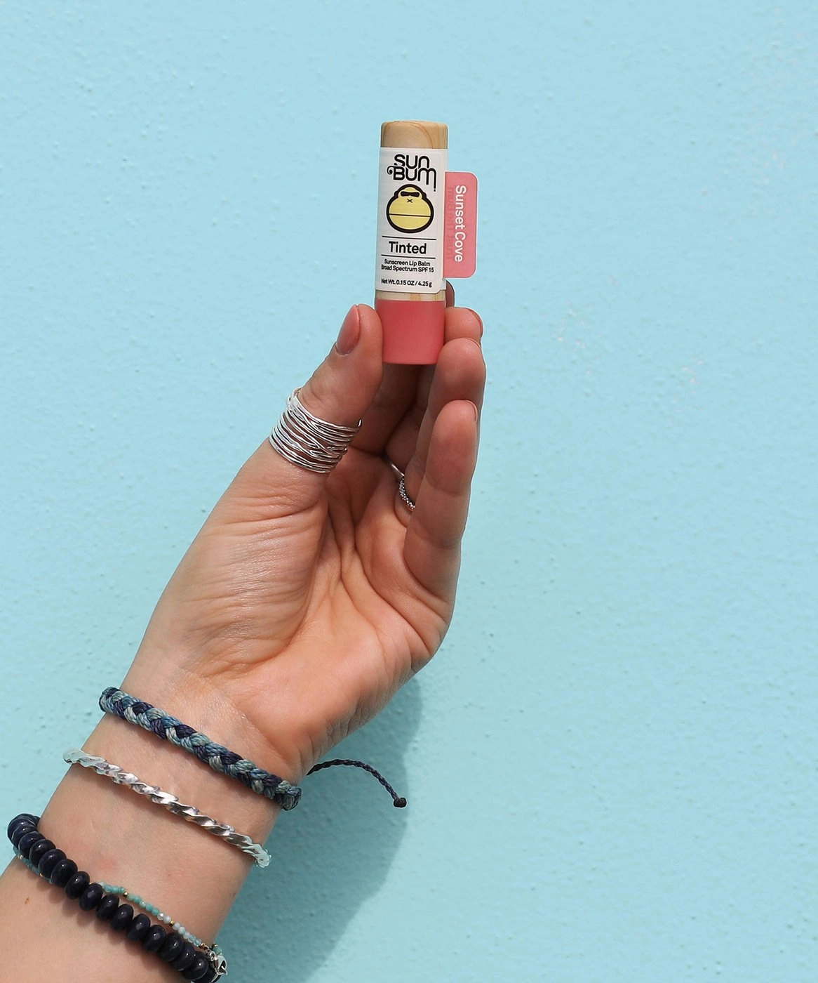 TINTED SPF 15 LIP BALM - SUNSET COVE