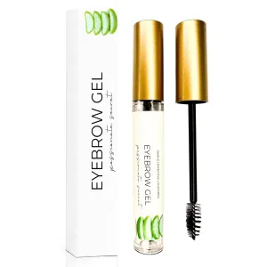 Tubees Eyebrow Gel with Brush, Transparent Mascara Waterproof, Eyebrow Fixer Gel & Shaper, Clear Eye Brow Set for Women, Enhancer, Organic and Natural,5 Gm.