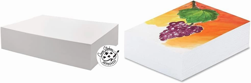UCreate Watercolor Paper, Bulk (90 Lb.) and UCreate Mixed Media Art Paper (Heavyweight)