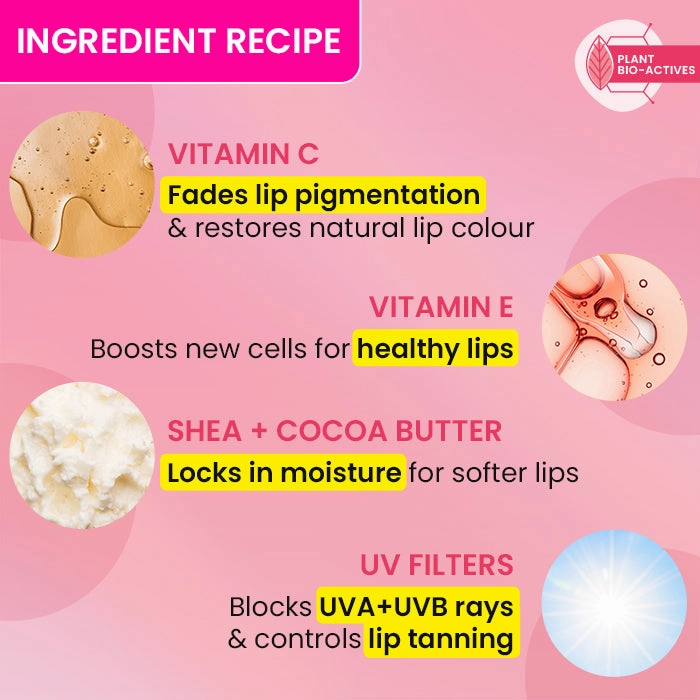 Vitamin C   E Brightening Lip Balm with SPF 50 