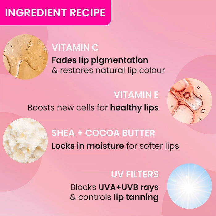Vitamin C   E Brightening Lip Balm with SPF 50 