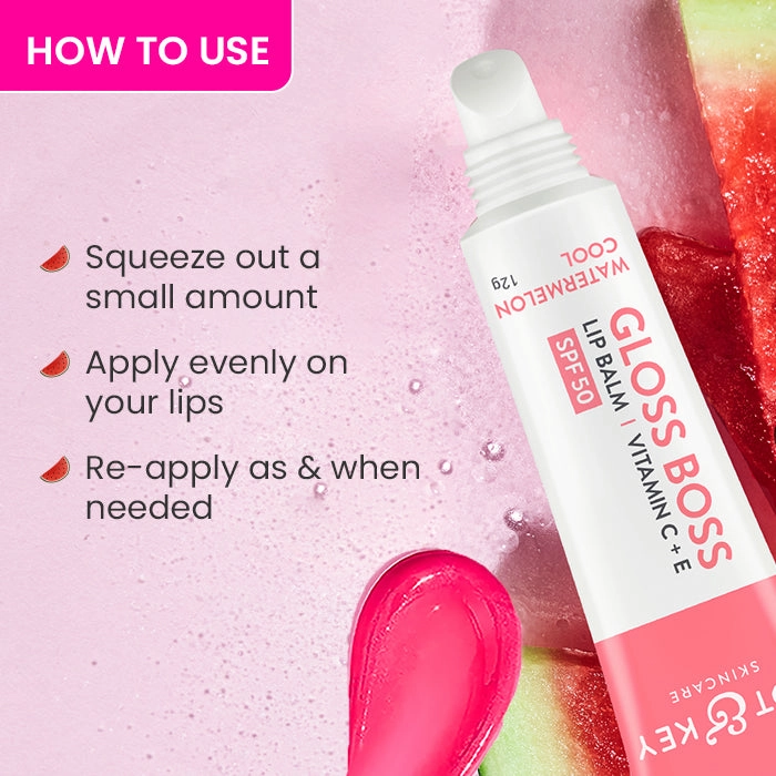 Vitamin C   E Brightening Lip Balm with SPF 50 