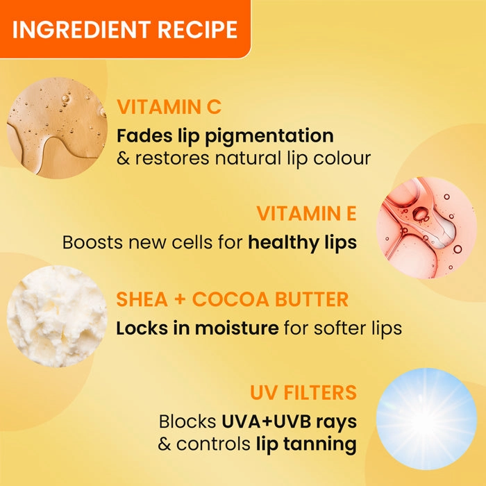 Vitamin C   E Brightening Lip Balm with SPF 50 