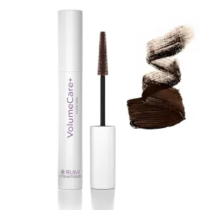 VolumeCare  Mascara For Older Women - Extreme Length and Volume 2-in-1 Formula - No Clumps, Long-Wearing, Hypoallergenic Mascara For Sensitive Eyes (Dark Brown)