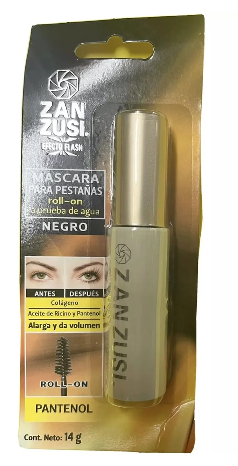 Waterproof Black Roll On Mascara 14g From Mexico