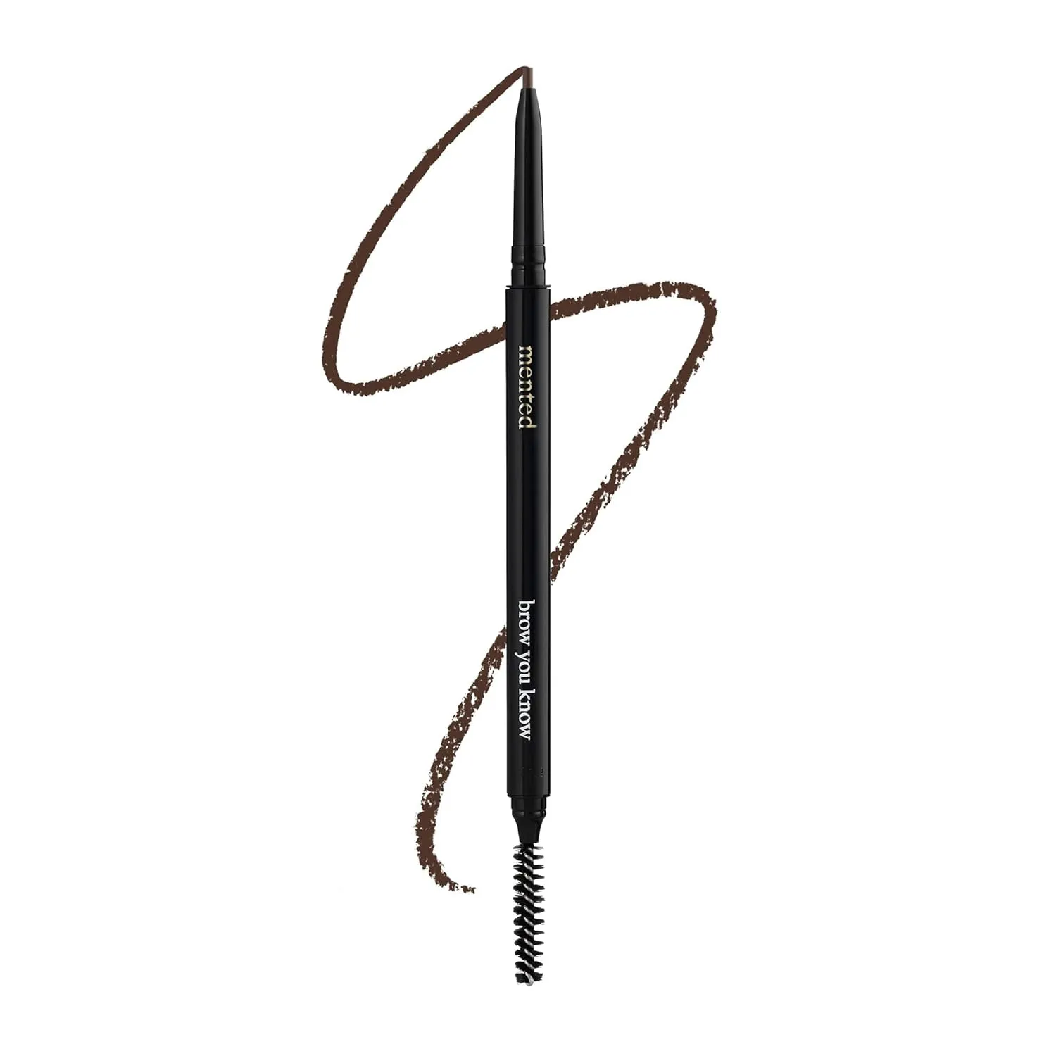 Waterproof Eyebrow Pen with Brush, Brow Pencil & Lash Spoolies for Eyelash Extensions, Eye Brow Pencils for Women, Eyelash Brush & Spoolie Combo, Eyebrow Makeup Tool Set, Brow You Know (Light Brown)