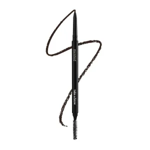 Waterproof Eyebrow Pen with Brush, Brow Pencil & Lash Spoolies for Eyelash Extensions, Eye Brow Pencils for Women, Eyelash Brush & Spoolie Combo, Eyebrow Makeup Tool Set, Take A Brow (Black Brown)