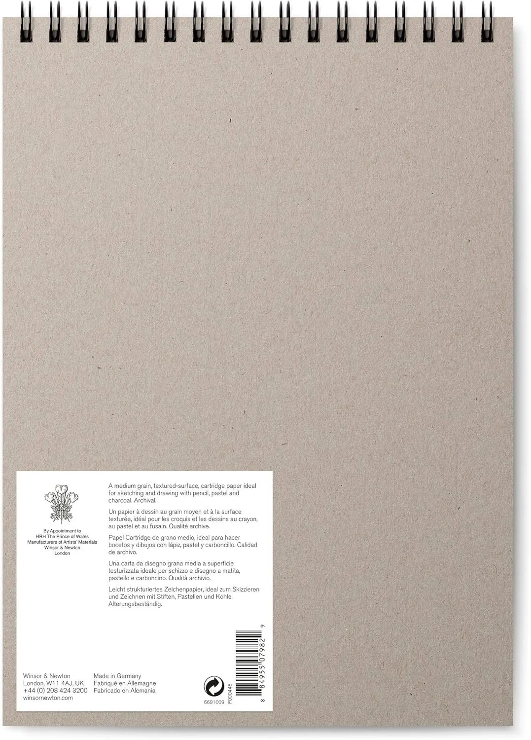 Winsor & Newton Classic Drawing Paper Pad, 9" x 12", Natural White
