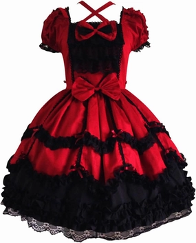 Women Lolita Swing Dresses Vintage Medieval Court Style Packwork Gothic Corset Dress Halloween Party Wedding Dress
