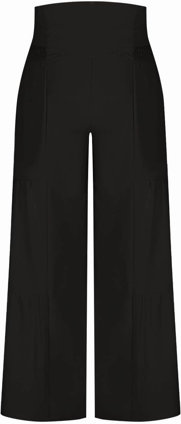 Women's Wide Leg Lounge Pants Business Casual High Waisted Flowy Palazzo Trouser Summer Trendy Bowknot Beach Pants