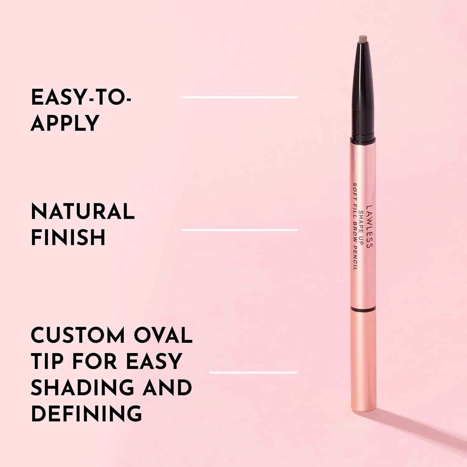 Women's Shape Up Soft Fill Brow Pencil, Teddy Bear, Brown, 0.005 Ounce